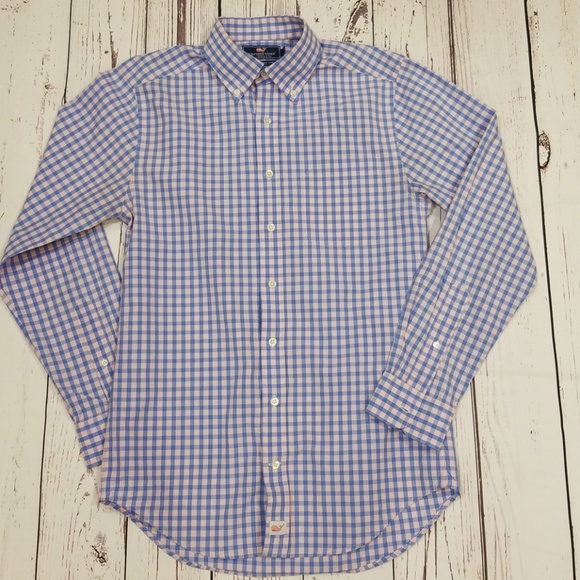 Vineyard Vines Other - Vineyard Vines Blue & White Check NWOT Vineyard Vines Other - Vineyard Vines Blue & White Check NWOT